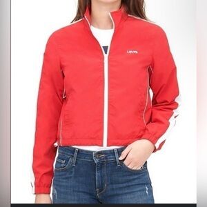Levi's Women's Red Bomber Jacket